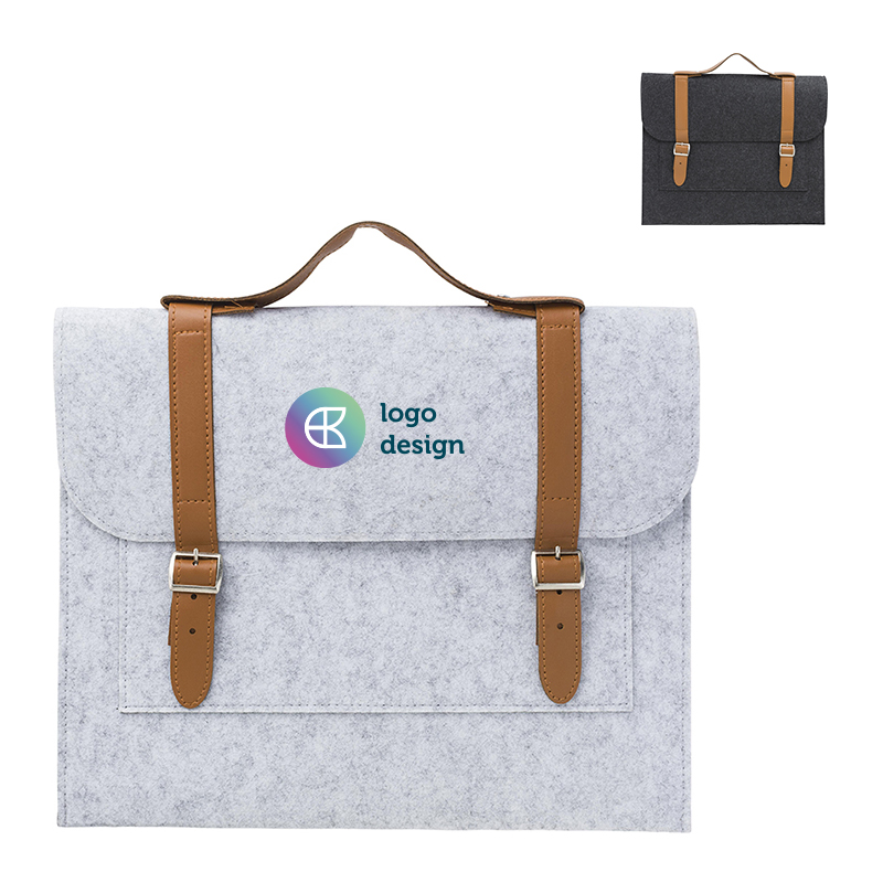 Briefcase RPET felt