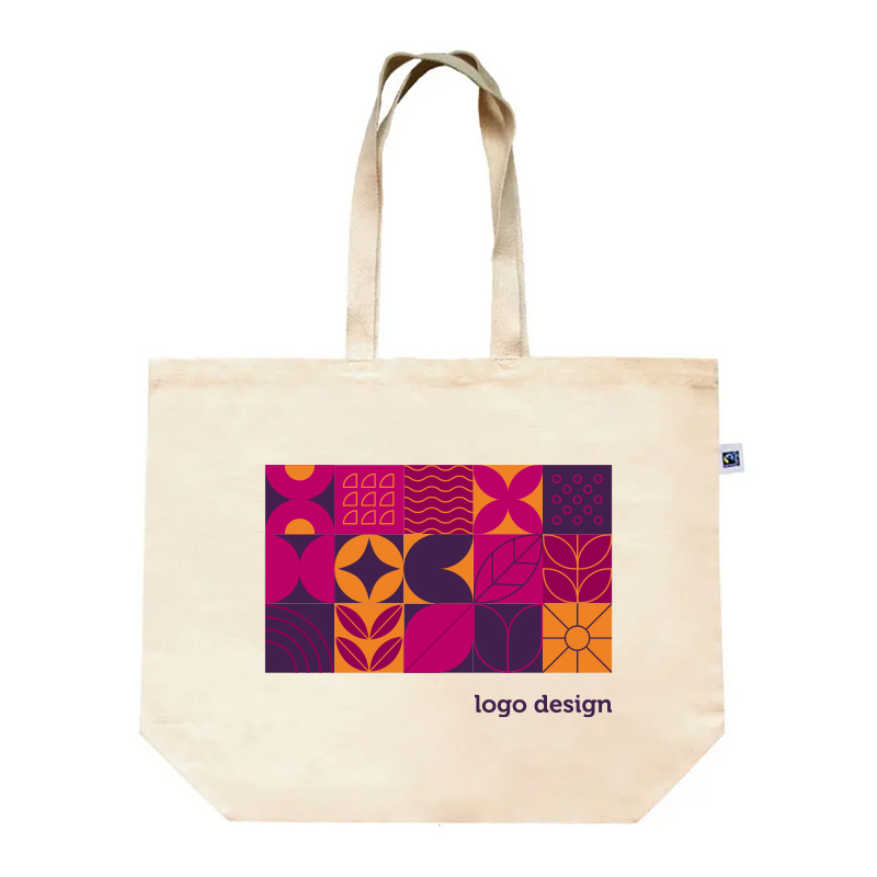 Fairtrade big shopper ecru