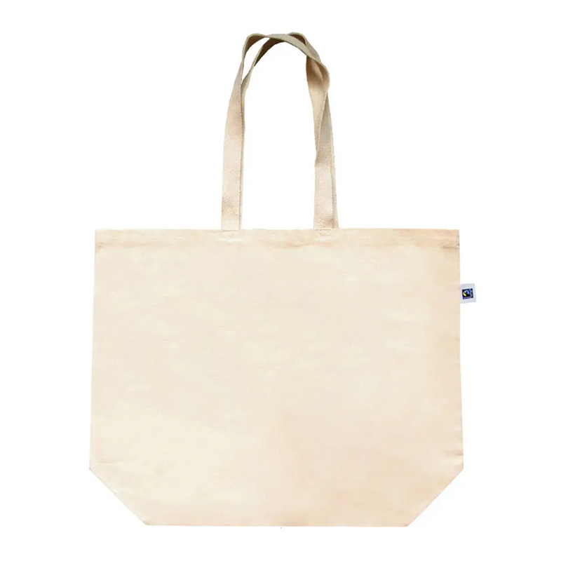 Fairtrade big shopper ecru - Image 5