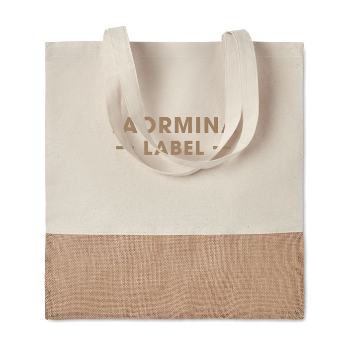 Shopping bag with jute | Eco gift