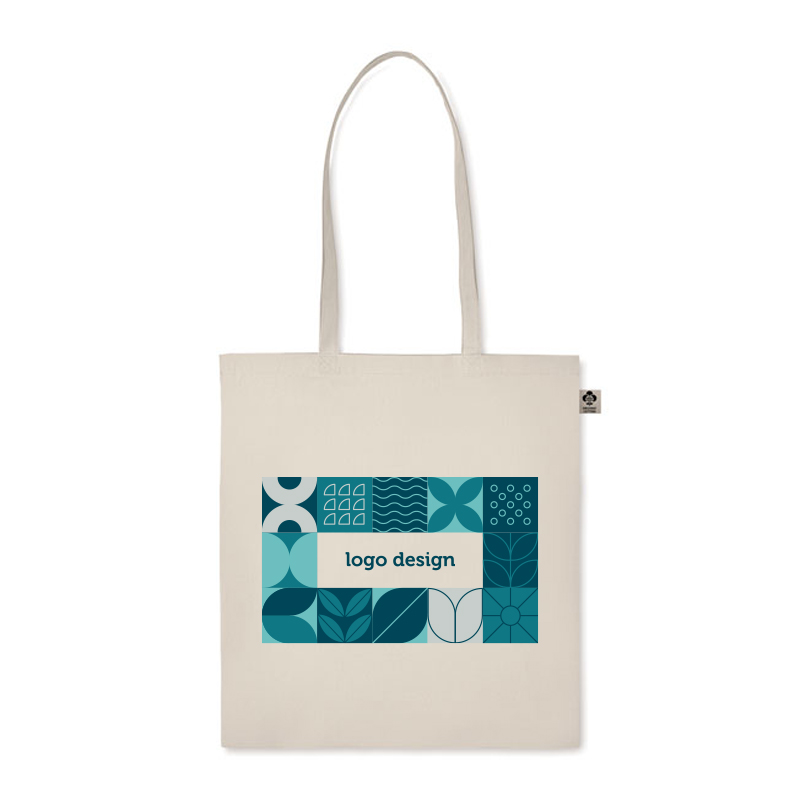 Organic cotton carrier bag