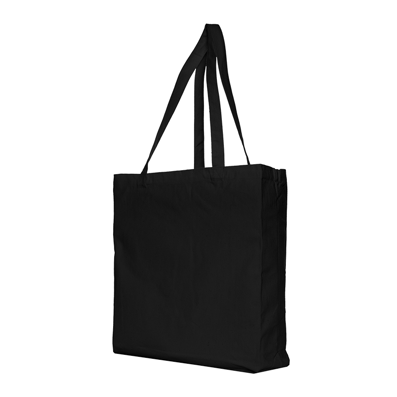 Canvas shopper XL black - Image 4