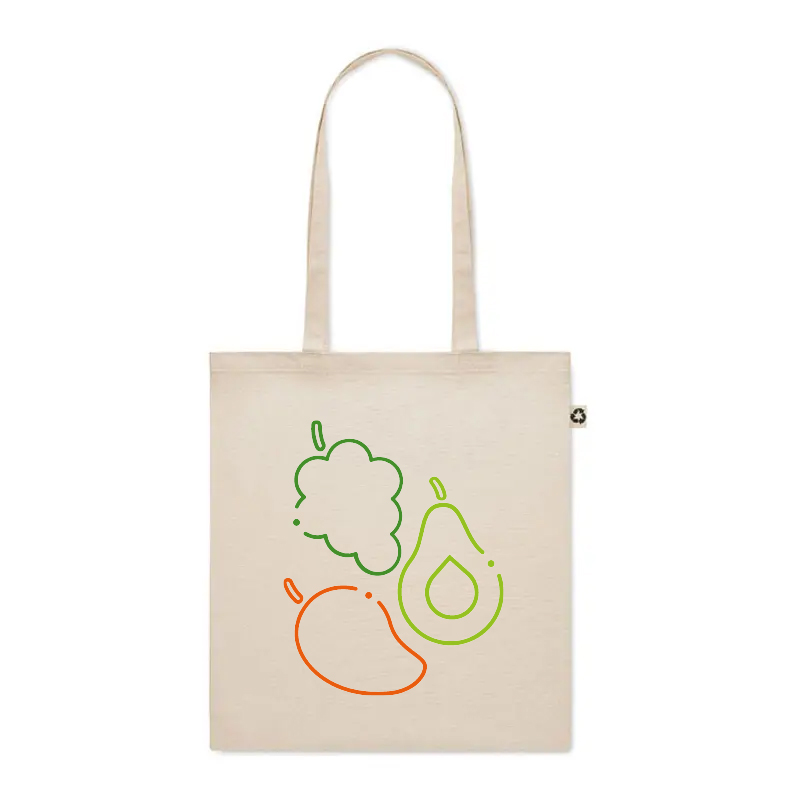 Tote bag recycled cotton