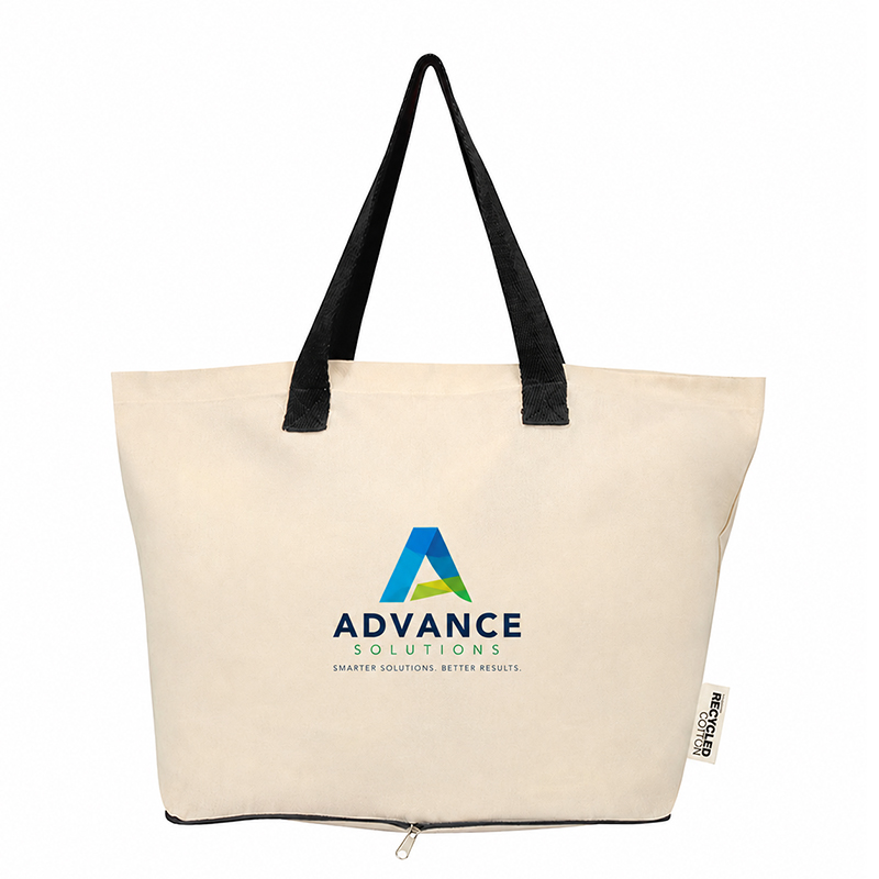 Foldable tote bag