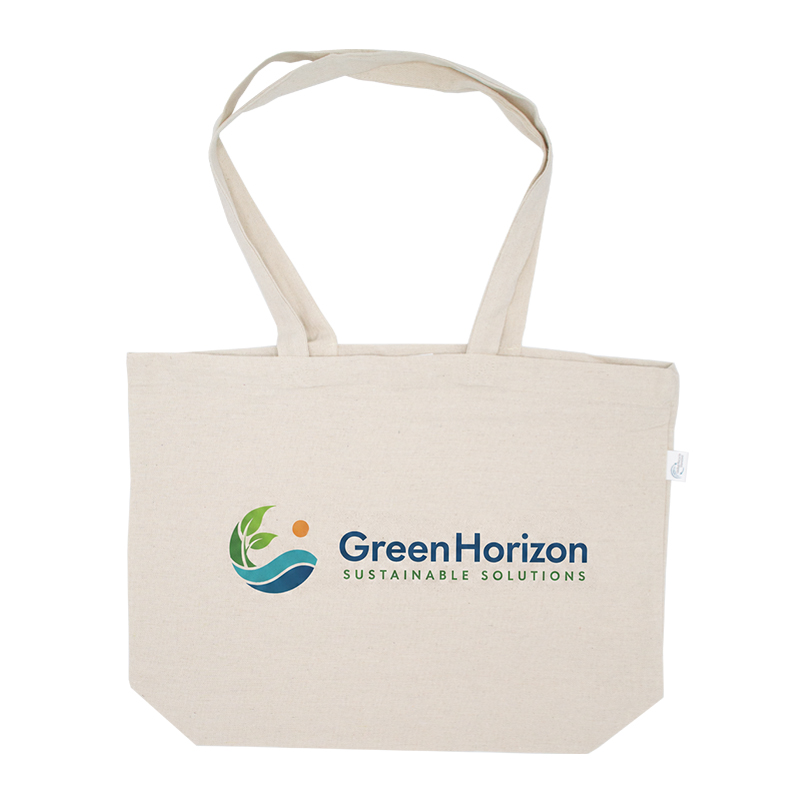 Ecru recycled shopper | 250 g/m²