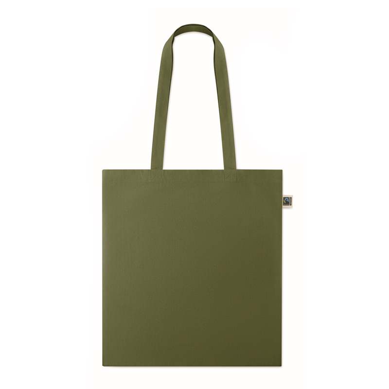 Fairtrade coloured tote bag - Image 6