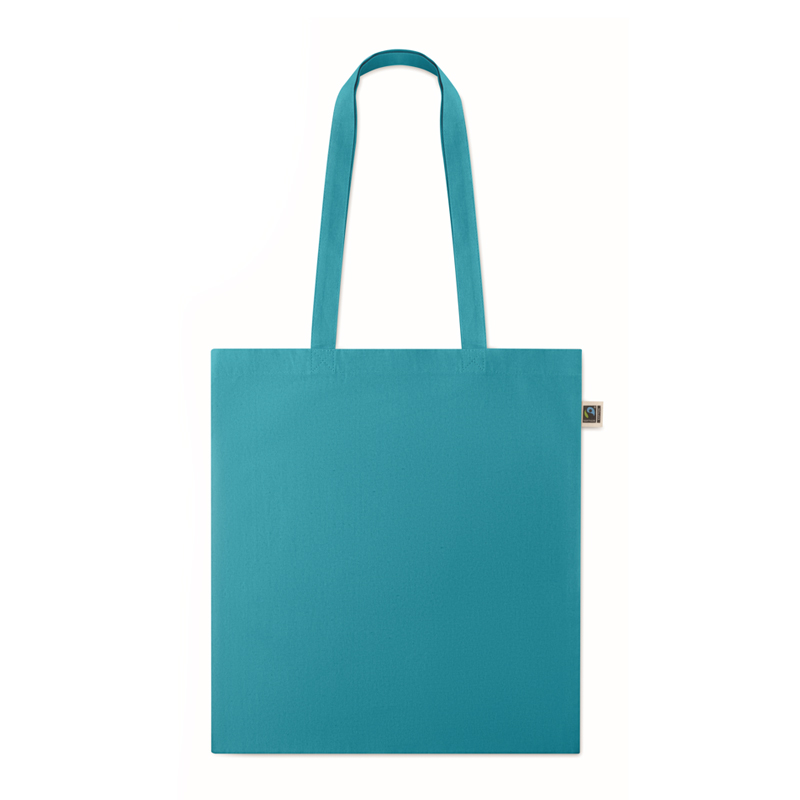 Fairtrade coloured tote bag - Image 4