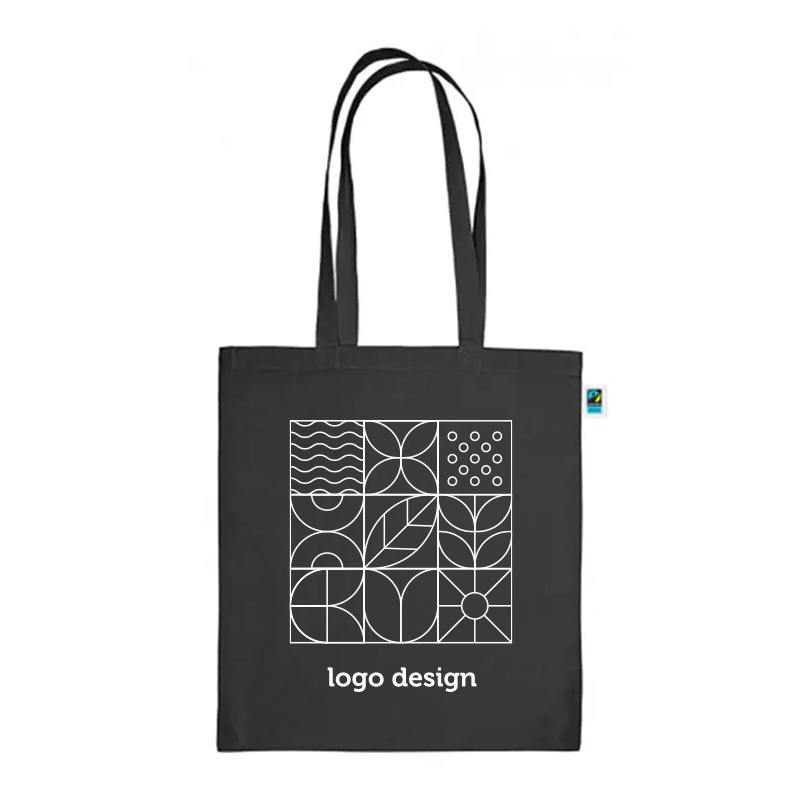 Fairtrade tote bag black