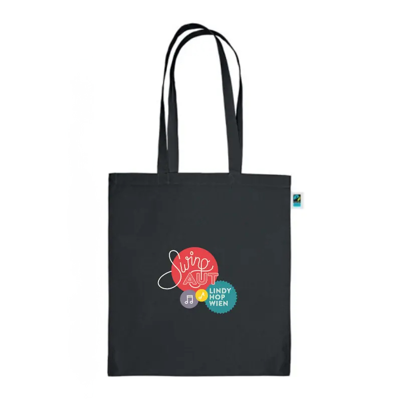 Fairtrade carrier bag black