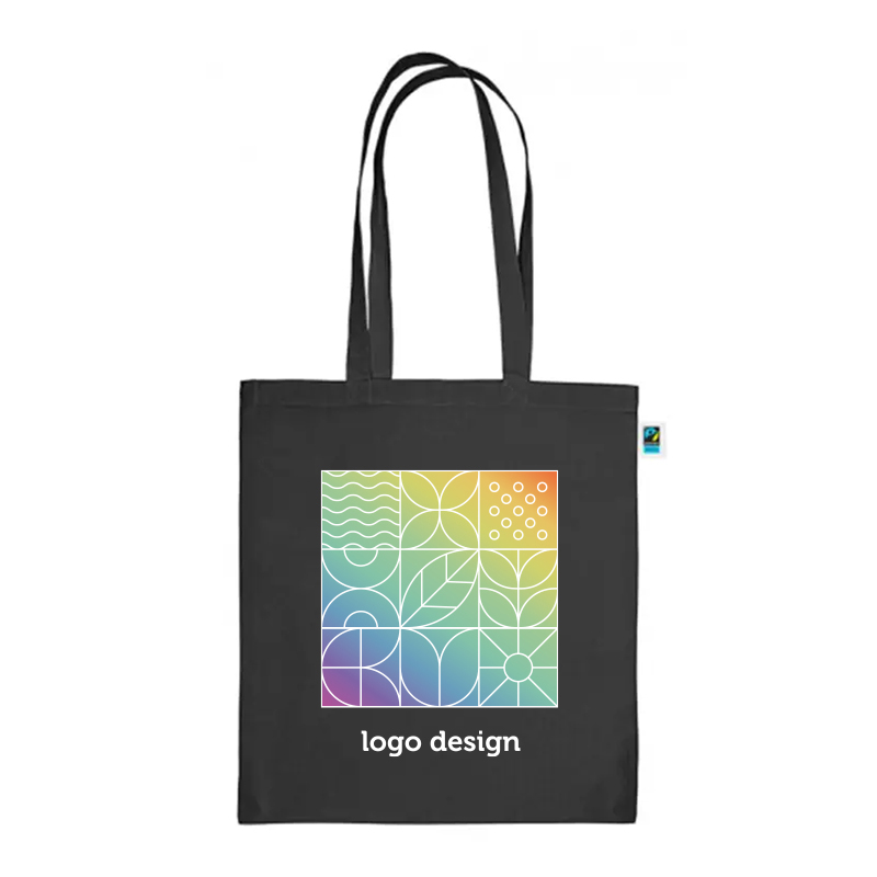 Fairtrade carrier bag black