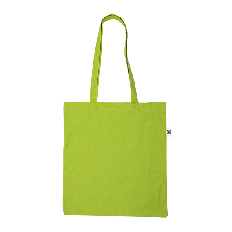 Fairtrade cotton bag coloured - Image 3