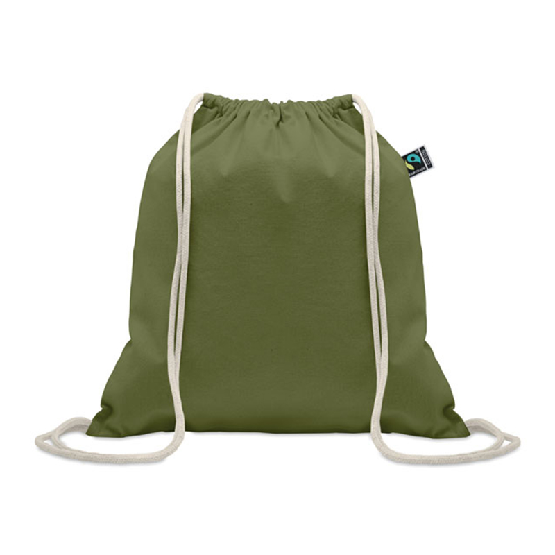Fairtrade cotton drawstring bag - Image 2