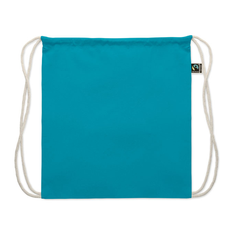 Fairtrade cotton drawstring bag - Image 8