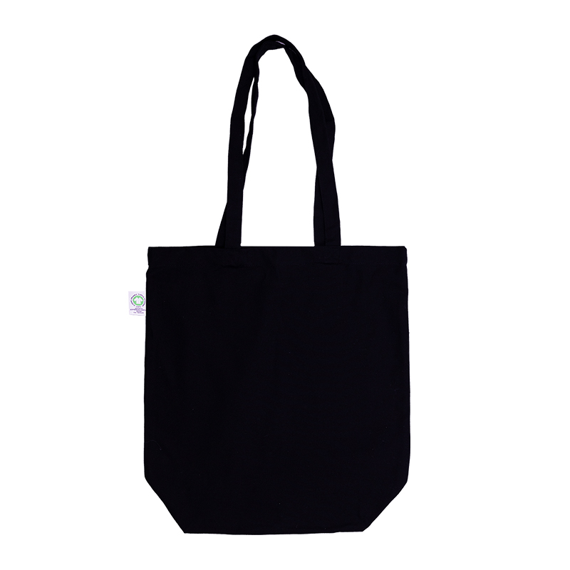 Fairtrade shopper canvas black - Image 2