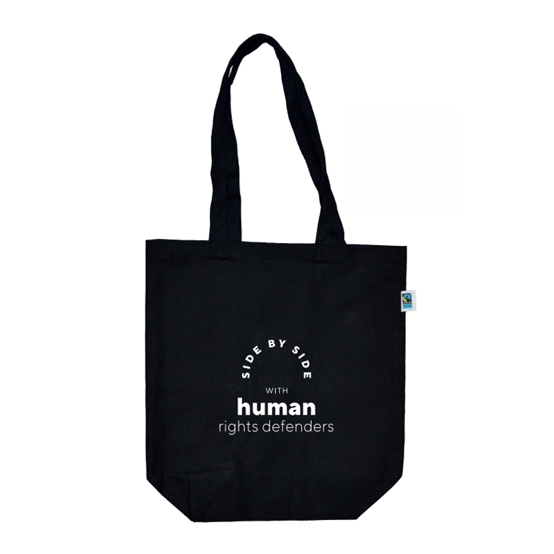 Fairtrade shopper canvas black