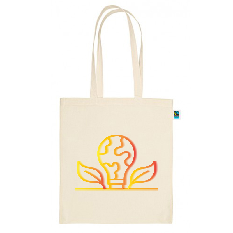 Fairtrade cotton bag | Full colour