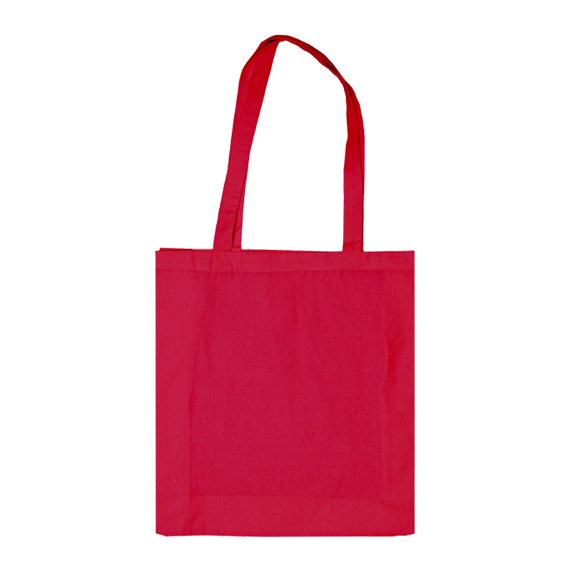 Coloured cotton shopper - Image 3
