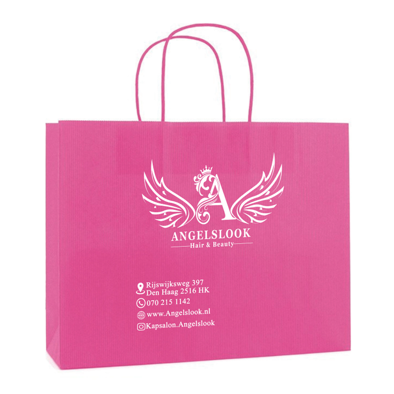 Coloured paper bag M | 120 gsm