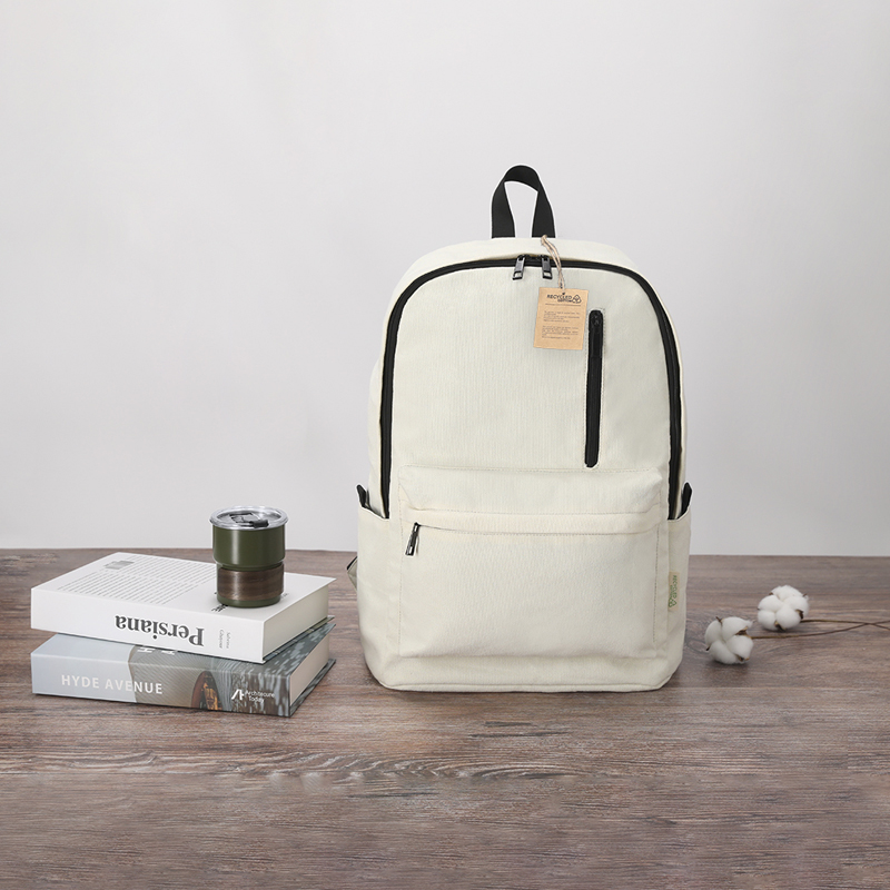 Cotton backpack recycled - Image 2