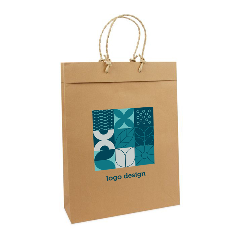 Recycled paper bag L