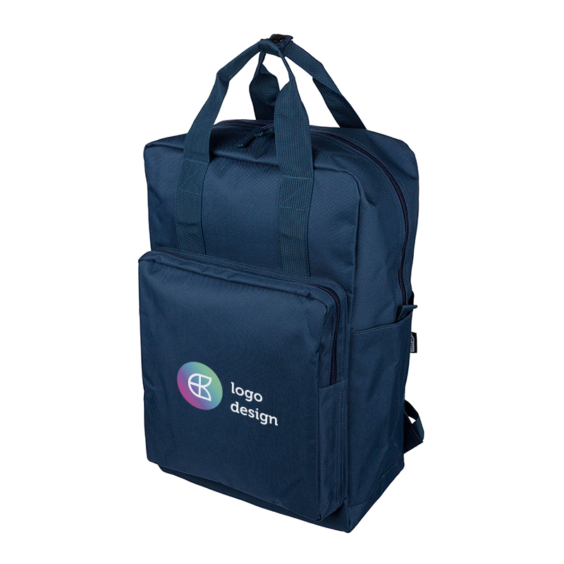 Recycled polyester backpack
