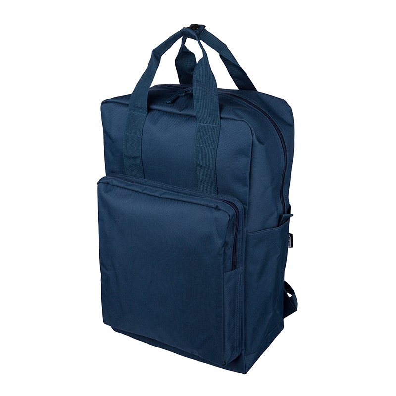 Recycled polyester backpack - Image 3