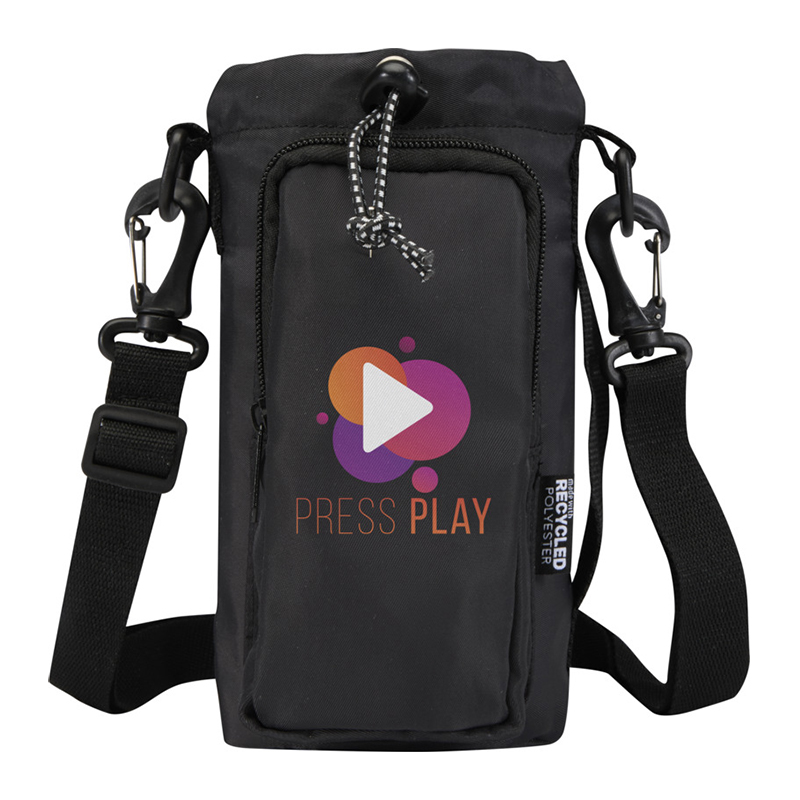 Recycled travel bottle bag