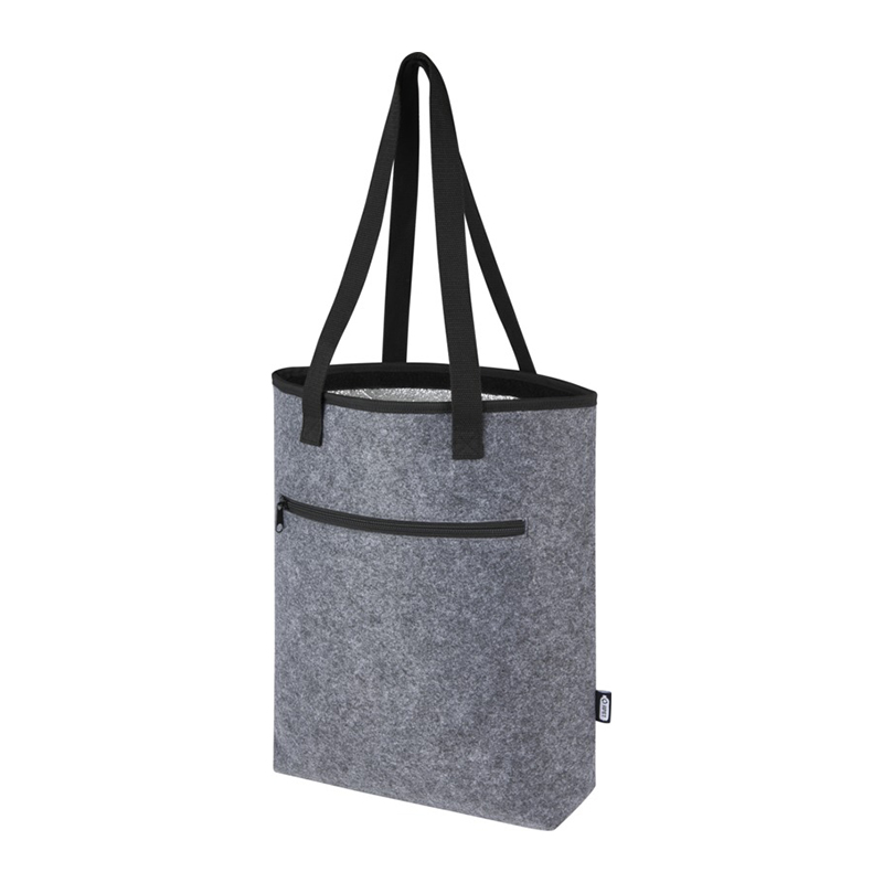Recycled felt cool bag - Image 4