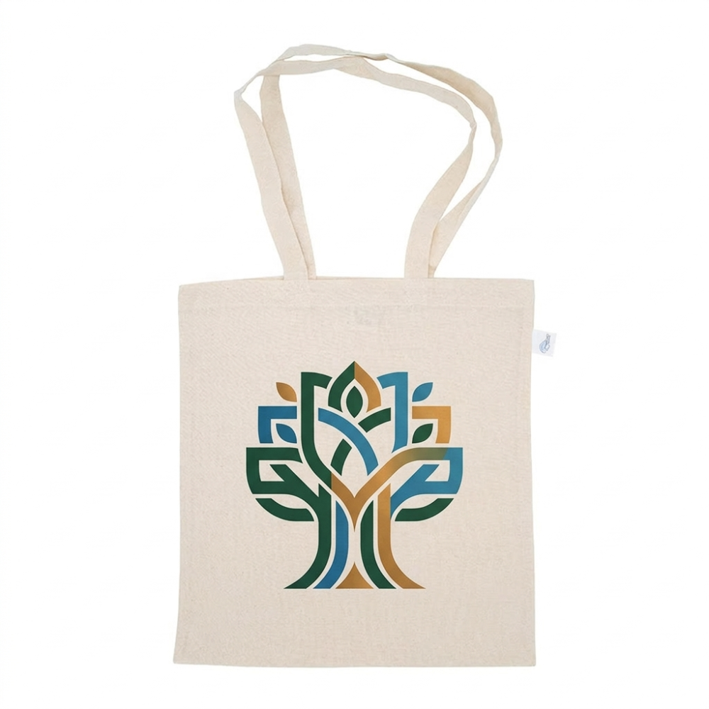 GRS recycled cotton tote bag