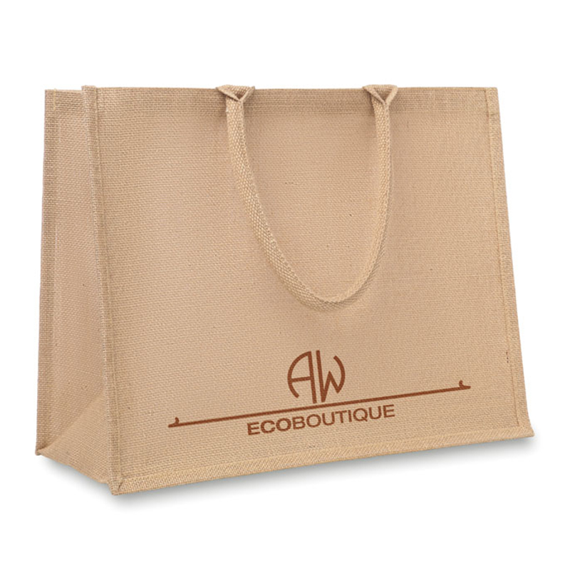 Jute shopping bag