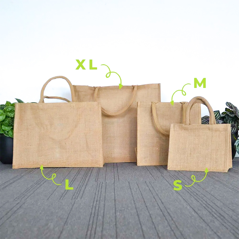 Natural jute bag XL - Image 2