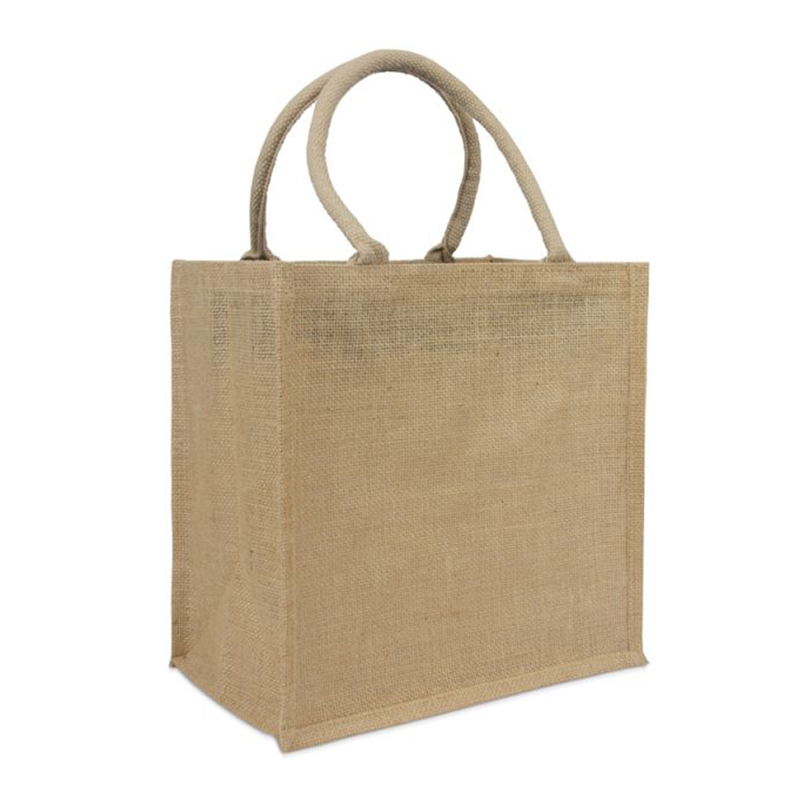 Natural jute bag M - Image 3