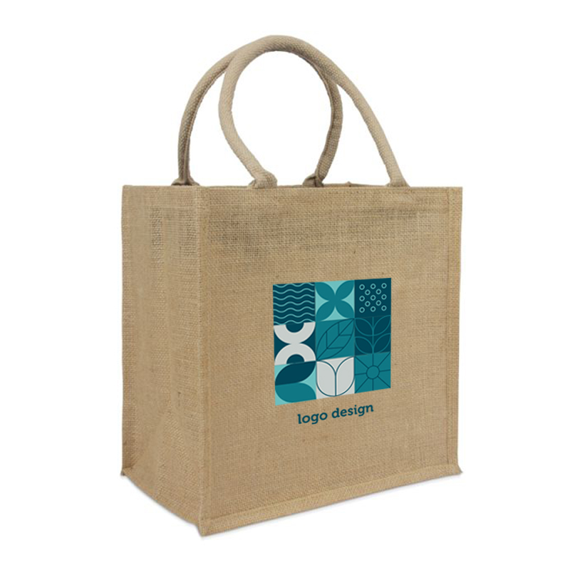 Natural jute bag M