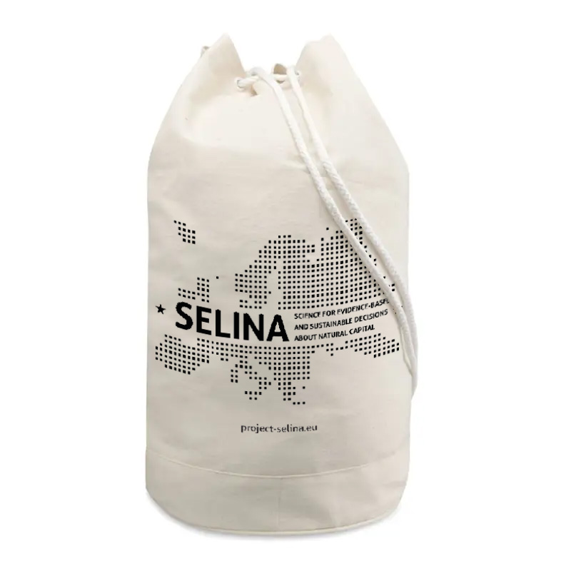 Cotton duffle bag
