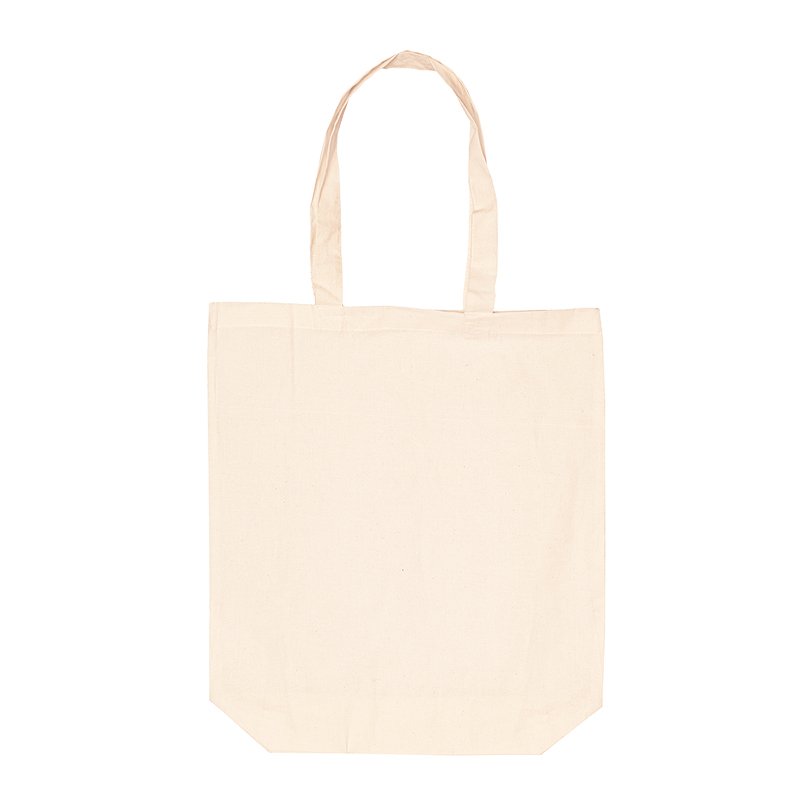 Ecru cotton shopper small | 155 gsm - Image 4