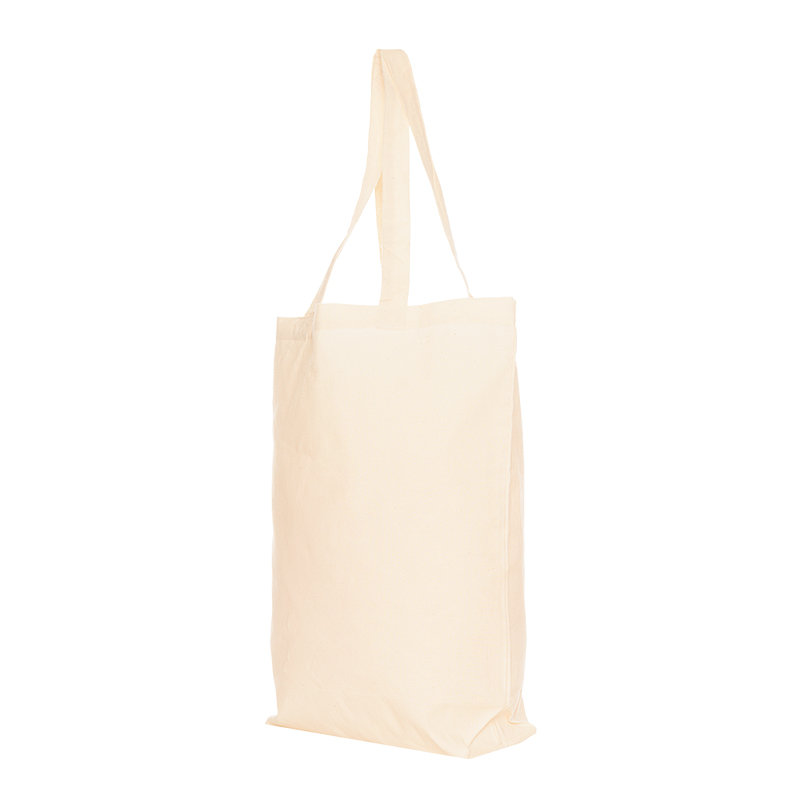 Ecru cotton shopper small | 155 gsm - Image 2