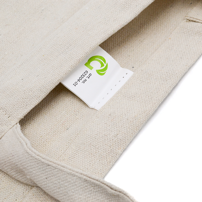 Ecru recycled shopper | 250 gsm - Image 5