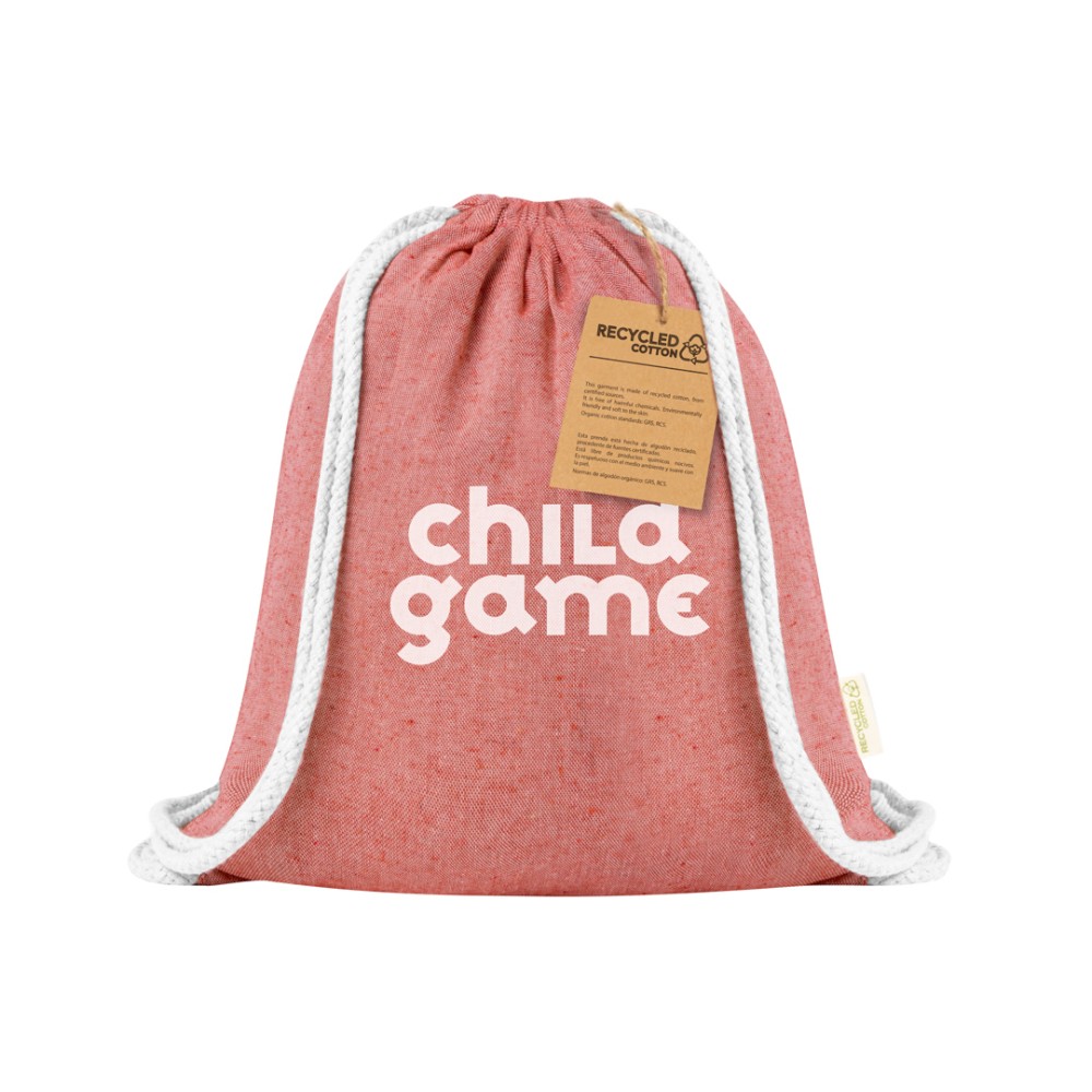 Kids' backpack recycled cotton