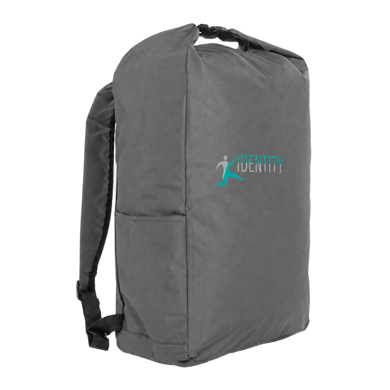 Roll-top backpack