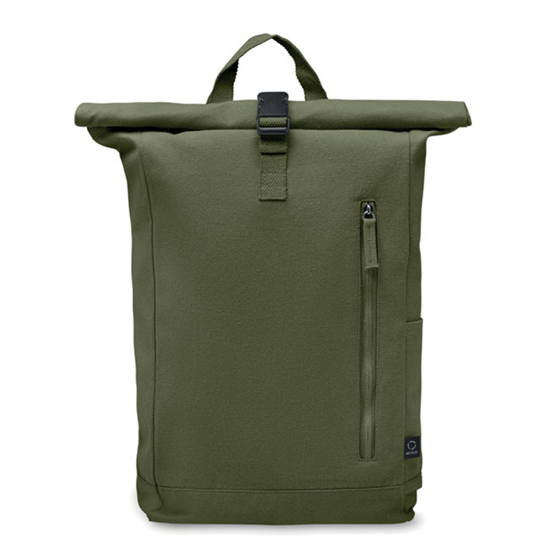 Rolltop backpack recycled cotton - Image 10