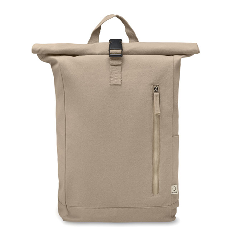 Rolltop backpack recycled cotton - Image 6