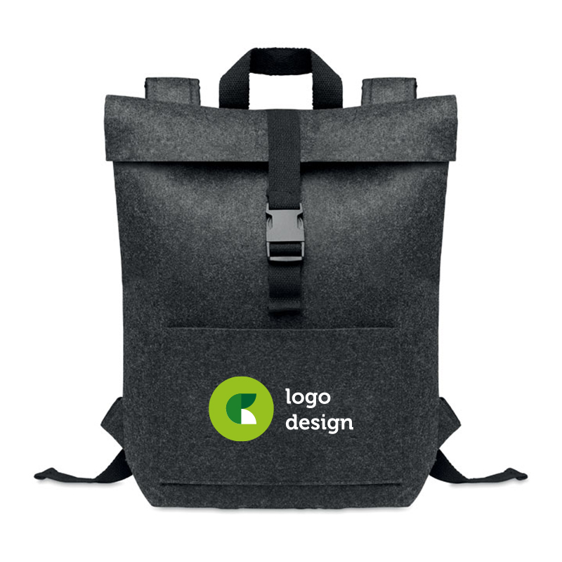 RPET felt backpack