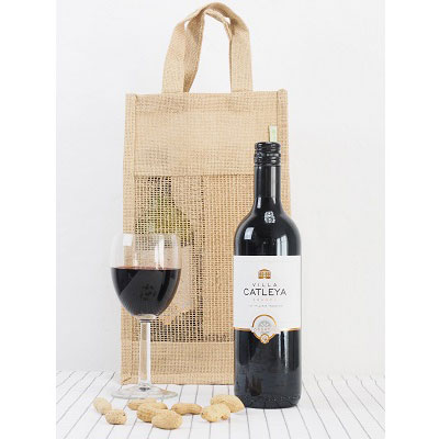 Jute Wine Bag (2 bottles) - Image 2