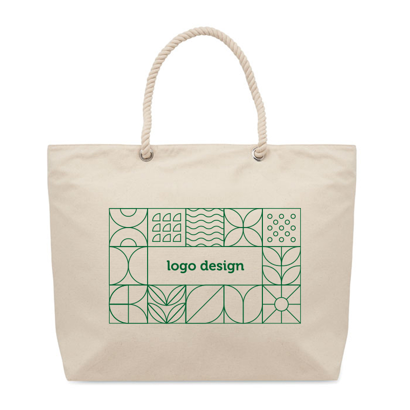 Beach cooler bag cotton