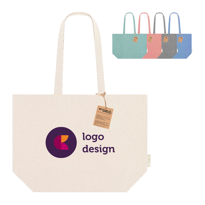 Bag of recycled cotton