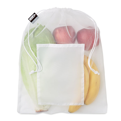 Recycled food bag veggie