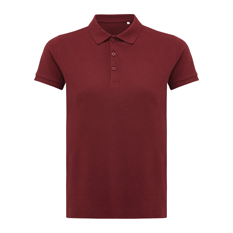 Women's polo shirt recycled cotton - Image 12
