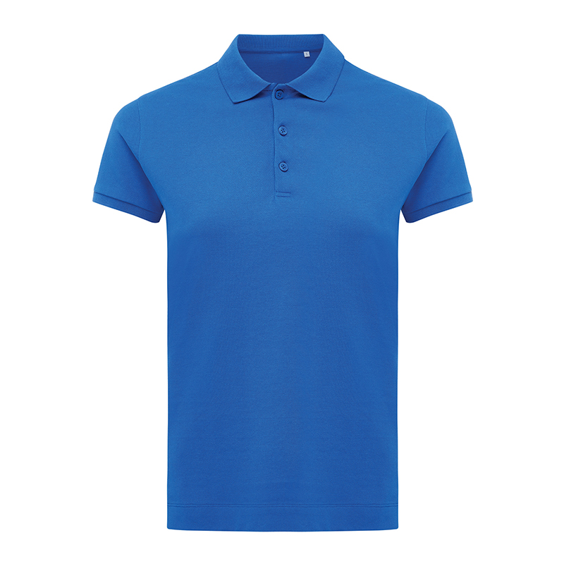 Women's polo shirt recycled cotton - Image 5