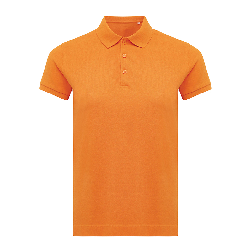Women's polo shirt recycled cotton - Image 13