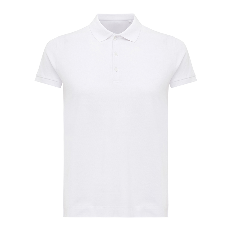 Women's polo shirt recycled cotton - Image 17